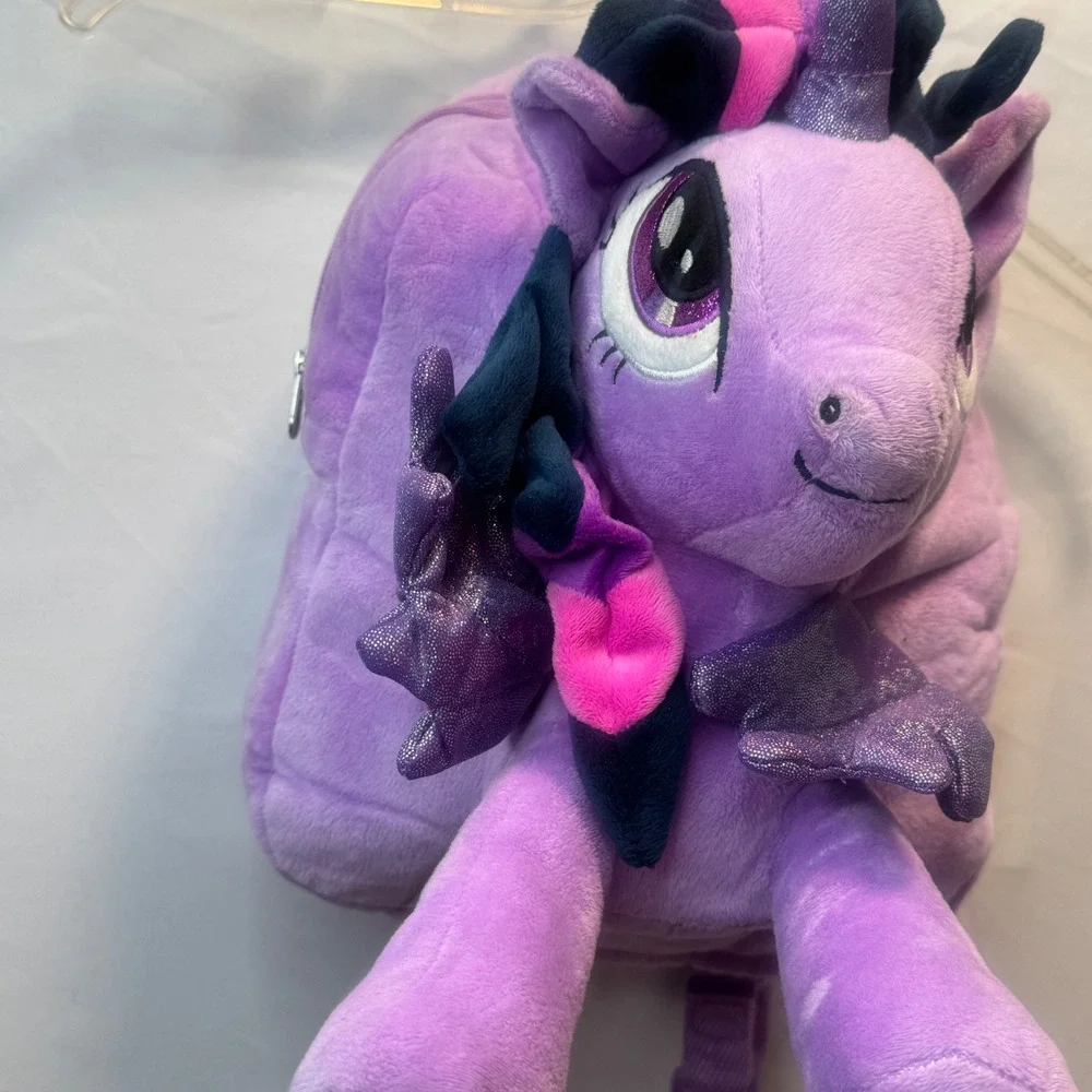 My Little Pony Plush School Bag Senior Backpack Trend Twilight Sparkle Purple